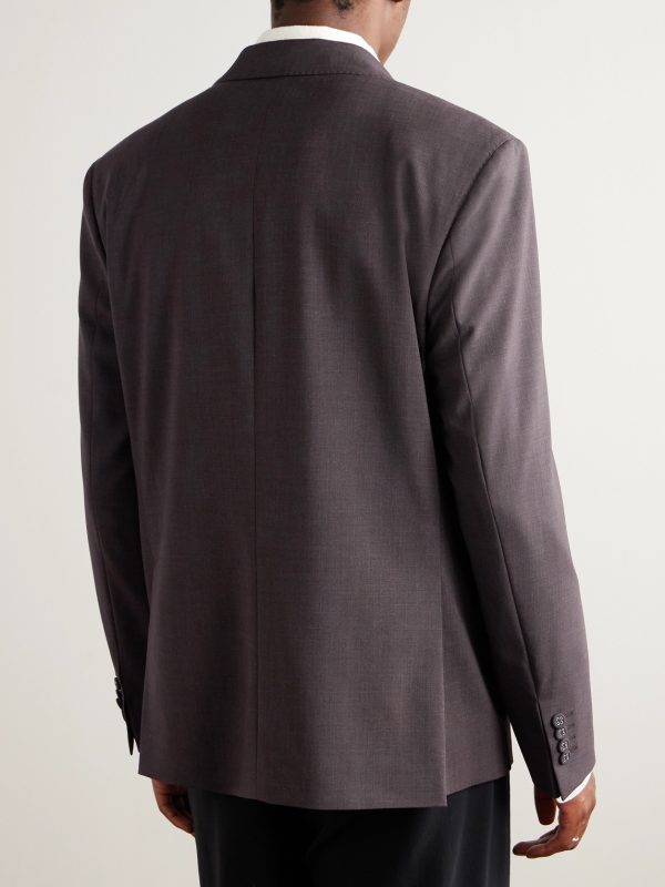 Arthus Wool-Blend Blazer - BK Arthus Wool-Blend Blazer - BK