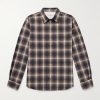 Benoit Checked Cotton-Flannel Shirt Benoit Checked Cotton-Flannel Shirt