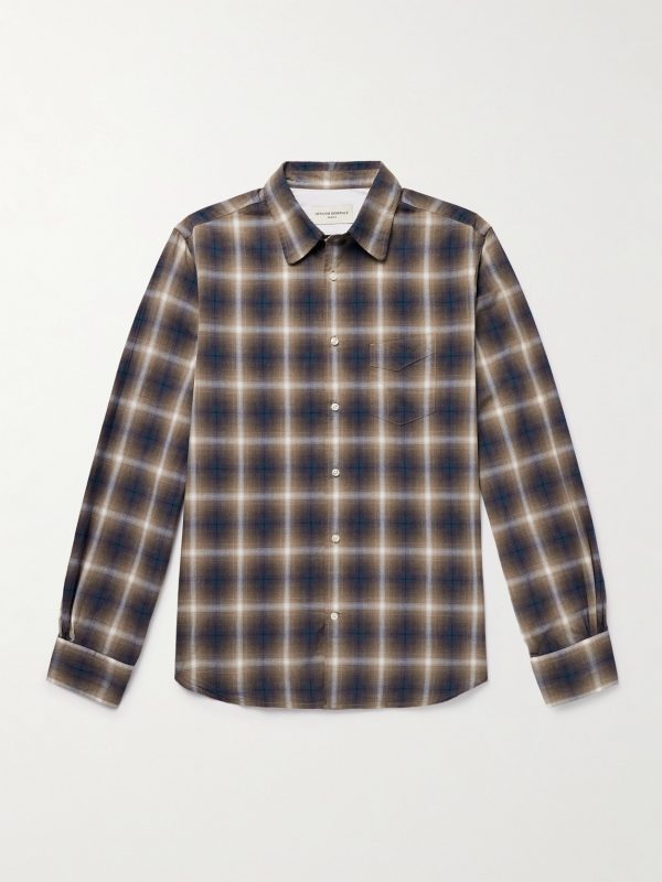 Benoit Checked Cotton-Flannel Shirt Benoit Checked Cotton-Flannel Shirt