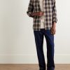 Benoit Checked Cotton-Flannel Shirt - OU Benoit Checked Cotton-Flannel Shirt - OU