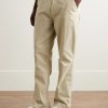 Greg Straight-Leg Garment-Dyed Cotton-Moleskin Trousers - FR Greg Straight-Leg Garment-Dyed Cotton-Moleskin Trousers - FR