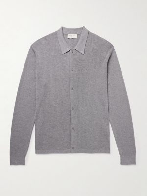 Brent Slim-Fit Lyocell and Wool-Blend Cardigan