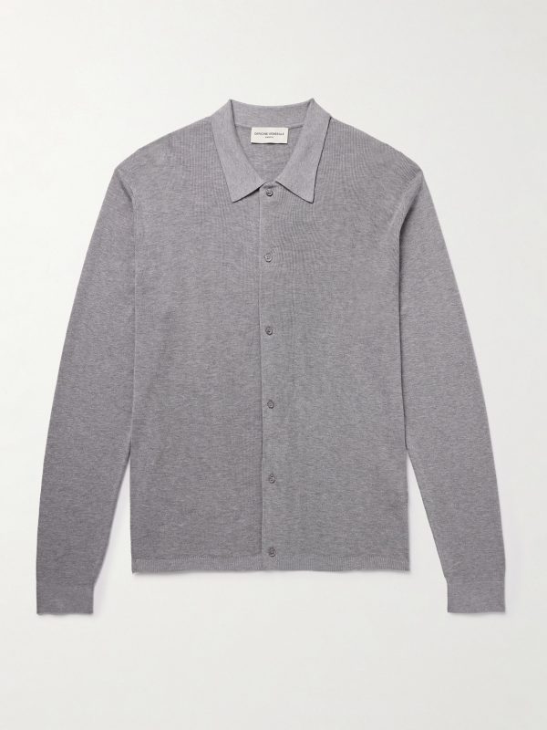Brent Slim-Fit Lyocell and Wool-Blend Cardigan Brent Slim-Fit Lyocell and Wool-Blend Cardigan