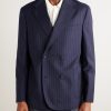 Kane Double-Breasted Pinstriped Virgin Wool Blazer - FR
