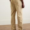 James Slim-Fit Straight-Leg Cotton-Blend Corduroy Trousers - BK James Slim-Fit Straight-Leg Cotton-Blend Corduroy Trousers - BK