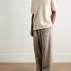 Livio Ribbed Cotton Polo Shirt - OU Livio Ribbed Cotton Polo Shirt - OU