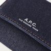 Logo-Print Denim Trifold Wallet - CU Logo-Print Denim Trifold Wallet - CU