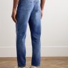 Martin Straight-Leg Cropped Stonewashed Jeans - BK