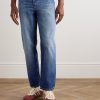 Martin Straight-Leg Cropped Stonewashed Jeans - FR