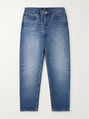 Martin Straight-Leg Cropped Stonewashed Jeans Martin Straight-Leg Cropped Stonewashed Jeans