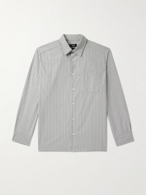 Malo Striped Cotton Shirt Malo Striped Cotton Shirt