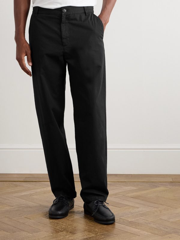 Lawrence Straight-Leg Organic Cotton Chinos - FR Lawrence Straight-Leg Organic Cotton Chinos - FR