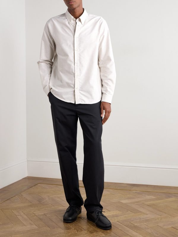 Lawrence Straight-Leg Organic Cotton Chinos - OU Lawrence Straight-Leg Organic Cotton Chinos - OU