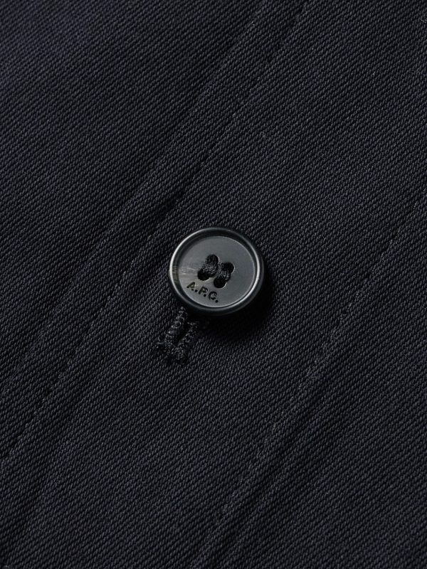 Jeffray Cotton and Wool-Blend Twill Overshirt - CU Jeffray Cotton and Wool-Blend Twill Overshirt - CU