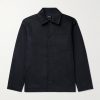 Jeffray Cotton and Wool-Blend Twill Overshirt Jeffray Cotton and Wool-Blend Twill Overshirt
