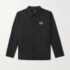Regis Logo-Embroidered Shell Jacket