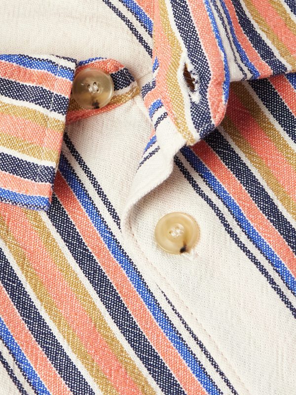 Ross Striped Cotton Shirt - CU Ross Striped Cotton Shirt - CU