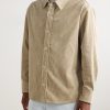 Bobby Logo-Embroidered Cotton-Corduroy Overshirt - FR Bobby Logo-Embroidered Cotton-Corduroy Overshirt - FR