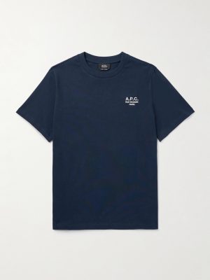 Logo-Embroidered Cotton-Jersey T-Shirt