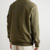 Logo-Embroidered Cotton-Blend Jersey Sweatshirt - BK Logo-Embroidered Cotton-Blend Jersey Sweatshirt - BK