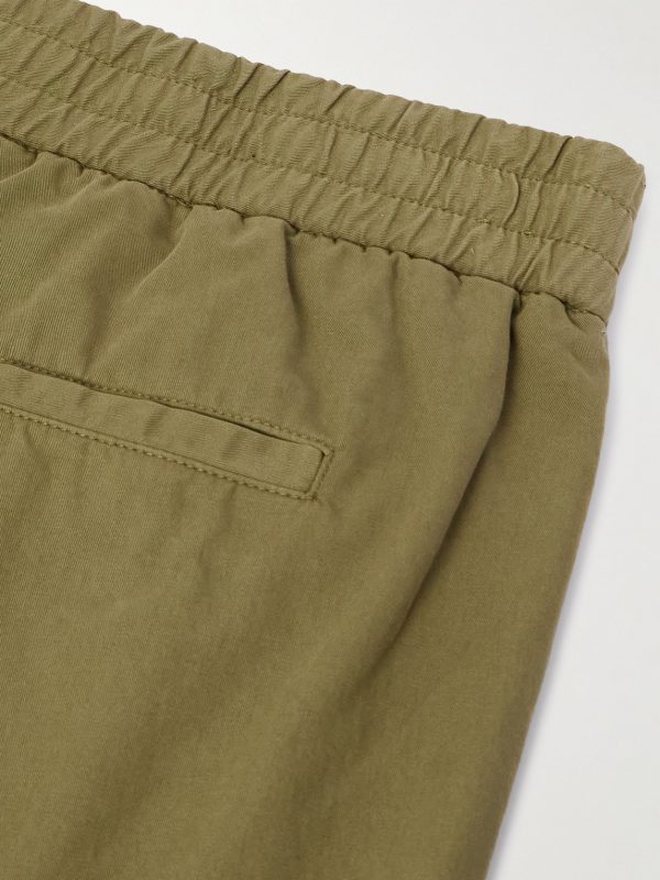Pieter Straight-Leg Pleated Cotton Trousers - CU Pieter Straight-Leg Pleated Cotton Trousers - CU