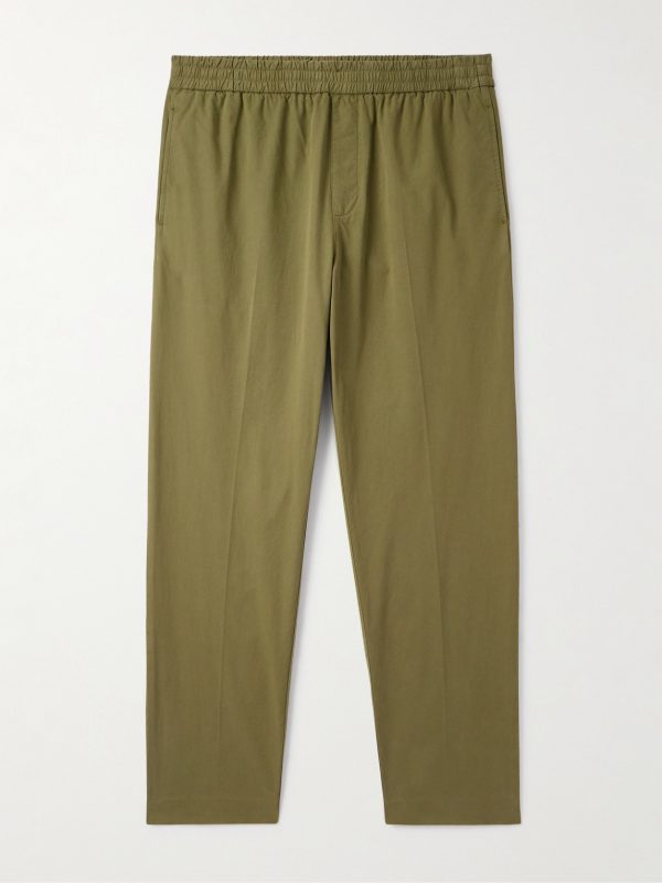 Pieter Straight-Leg Pleated Cotton Trousers Pieter Straight-Leg Pleated Cotton Trousers