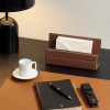 Brennan Leather Letter Rack - OU