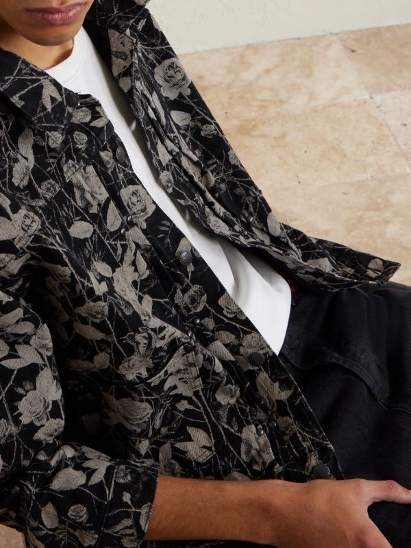 Printed Denim Jacket - CU