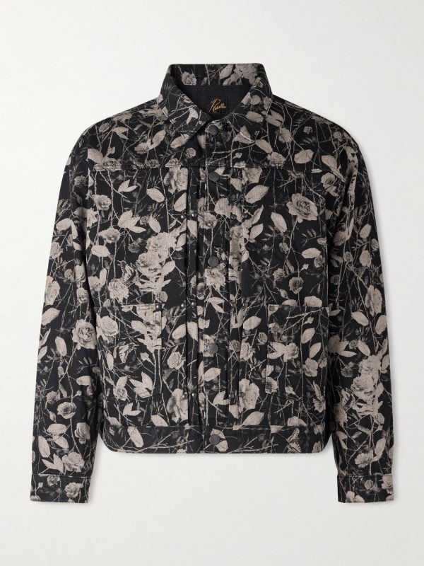 Printed Denim Jacket