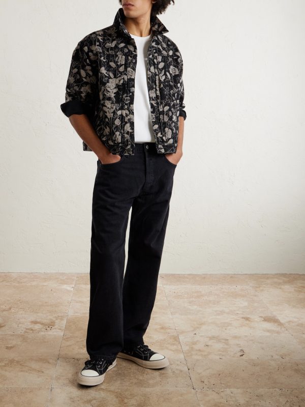 Printed Denim Jacket - OU