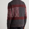 Space-Dyed Ribbed Wool Sweater - BK Space-Dyed Ribbed Wool Sweater - BK