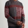 Space-Dyed Ribbed Wool Sweater - FR Space-Dyed Ribbed Wool Sweater - FR