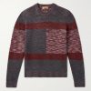 Space-Dyed Ribbed Wool Sweater Space-Dyed Ribbed Wool Sweater