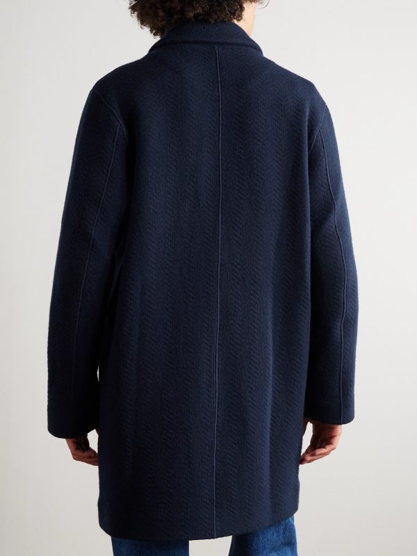 Wool-Blend Coat - BK Wool-Blend Coat - BK