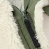 Shell-Trimmed Wool-Blend Fleece Hooded Coat - CU