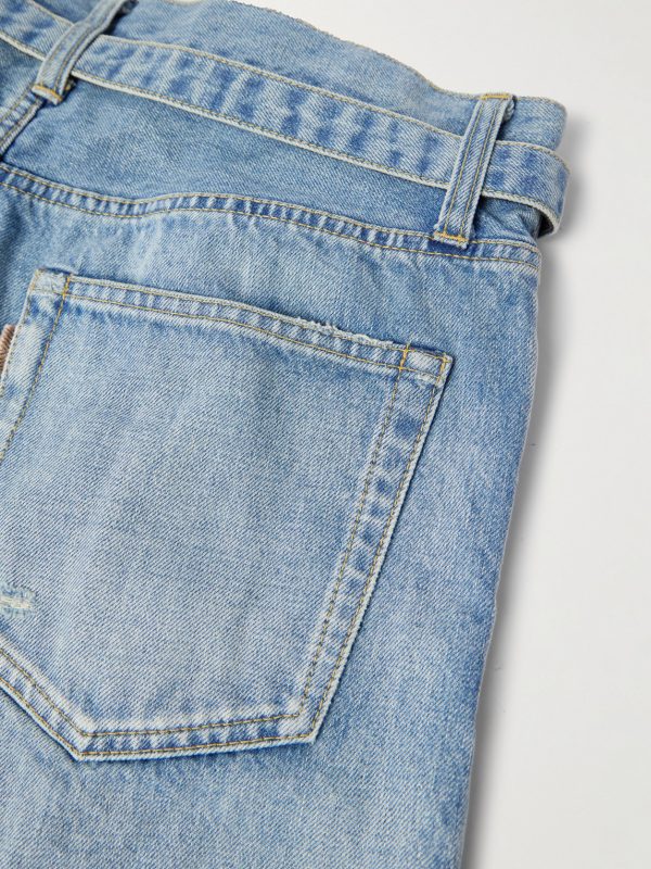 + BEYONDEXX Straight-Leg Belted Jeans - CU + BEYONDEXX Straight-Leg Belted Jeans - CU