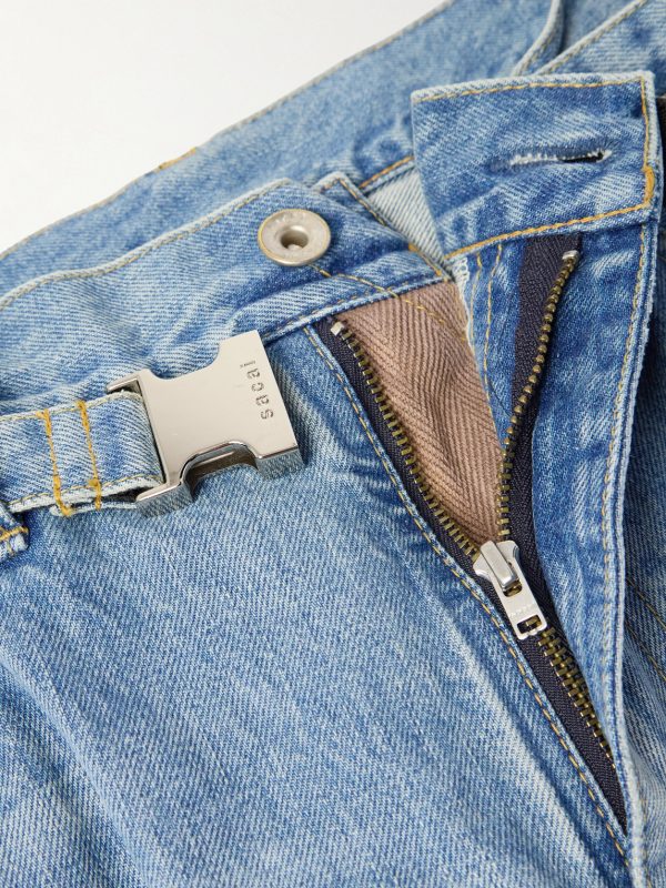 + BEYONDEXX Straight-Leg Belted Jeans - E1 + BEYONDEXX Straight-Leg Belted Jeans - E1