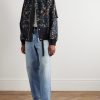 + BEYONDEXX Straight-Leg Belted Jeans - OU + BEYONDEXX Straight-Leg Belted Jeans - OU