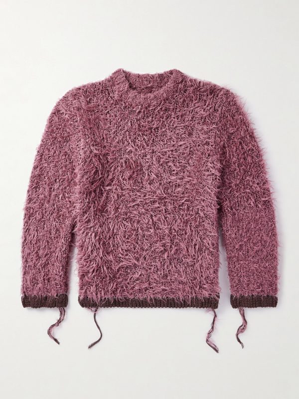 Brushed-Knit Sweater
