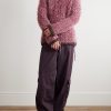 Brushed-Knit Sweater - OU