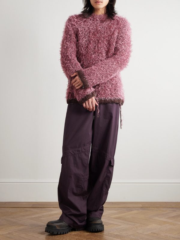 Brushed-Knit Sweater - OU