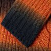 Dégradé Garment-Dyed Ribbed Wool Zip-Up Cardigan - E1 Dégradé Garment-Dyed Ribbed Wool Zip-Up Cardigan - E1