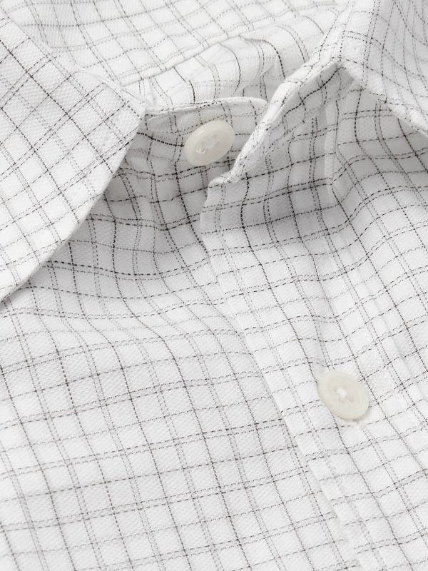 Network Oversized Checked Organic Cotton Shirt - CU