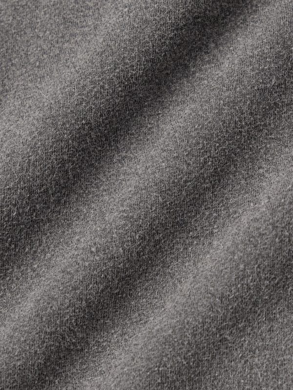 New Garment-Dyed Brushed Organic Cotton-Jersey T-Shirt - CU New Garment-Dyed Brushed Organic Cotton-Jersey T-Shirt - CU