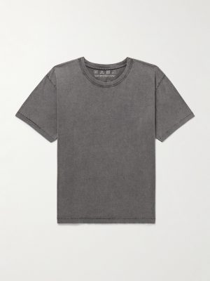 New Garment-Dyed Brushed Organic Cotton-Jersey T-Shirt New Garment-Dyed Brushed Organic Cotton-Jersey T-Shirt