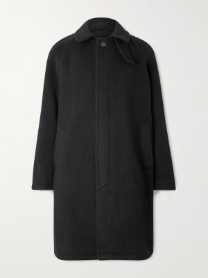Accession Brushed Recycled-Wool Coat Accession Brushed Recycled-Wool Coat