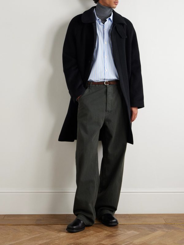 Accession Brushed Recycled-Wool Coat - OU Accession Brushed Recycled-Wool Coat - OU