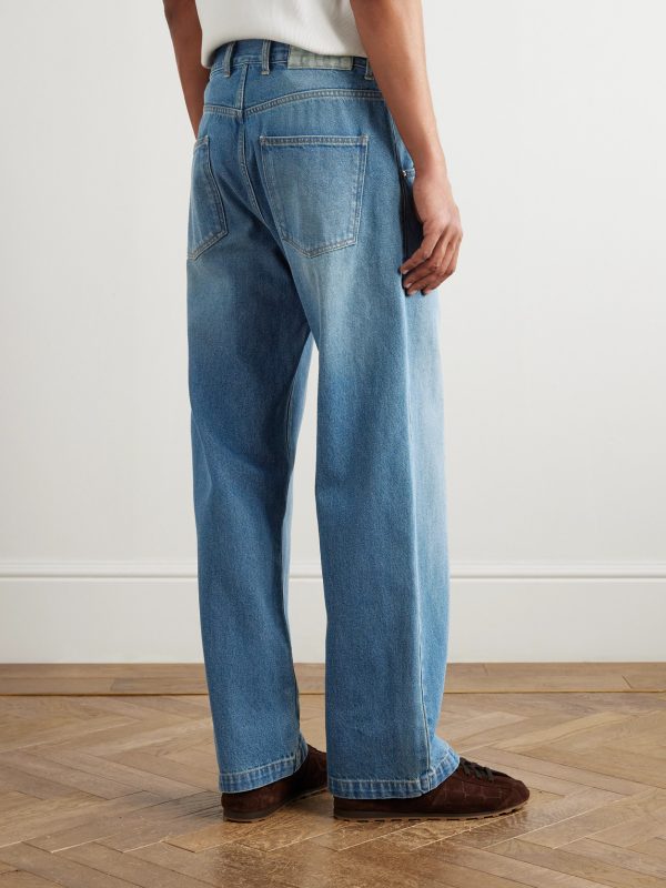 Straight-Leg Organic Jeans - BK Straight-Leg Organic Jeans - BK