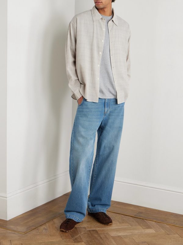 Straight-Leg Organic Jeans - OU Straight-Leg Organic Jeans - OU