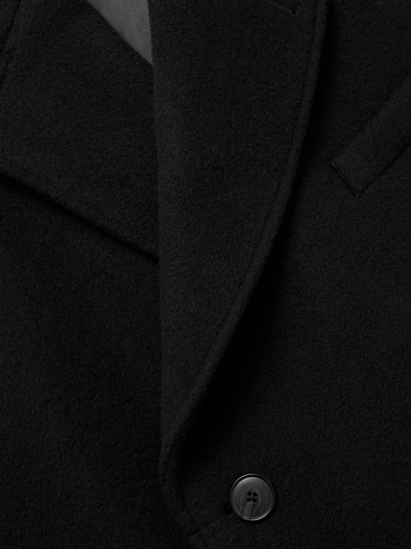 Conference Double-Breasted Recycled-Wool Coat - CU Conference Double-Breasted Recycled-Wool Coat - CU